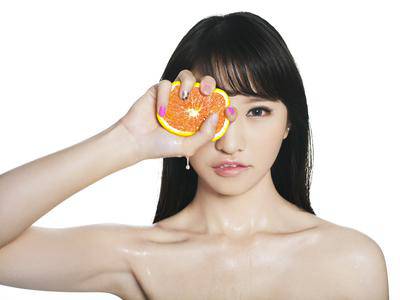 開眼角